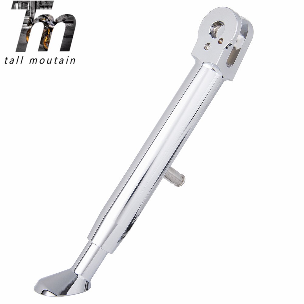 Motorsykkel justerbart gnist stativ sidestativ kickstand fotstøtte senkesett til honda cbr 600rr cbr 1000rr cbr 250rr: Sølv