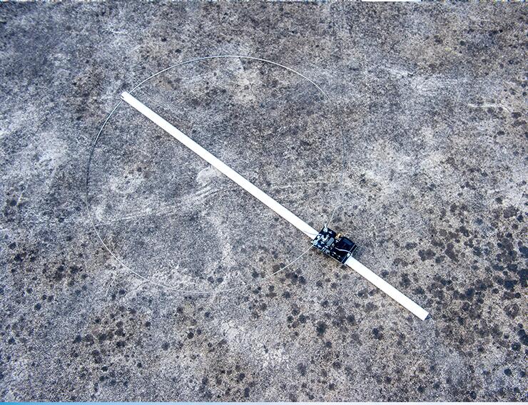 Active Magnetic Loop Antenna HA SDR Short Wave MW FM Low Noise Adjustable Gain Radio100k-30MHz Better than MLA-30