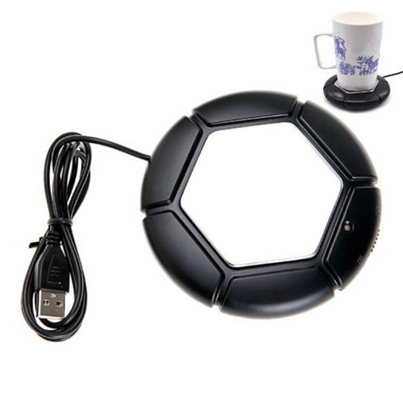 USB Warmer Cup Heater Tray Pad Desktop Portable Electronic Heat Insulation Plate Powered Cup Mug Warmer Coffee Tea USB Gadgets