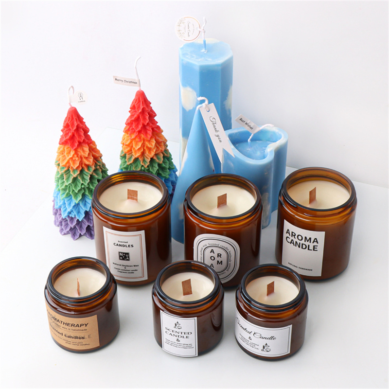 Selbstklebendes Etikett für Kerzenverpackungen, Dekorationsetiketten, Aufkleber, Geschenkbox, Siegelaufkleber, Warnetikettenaufkleber, Duftkerze