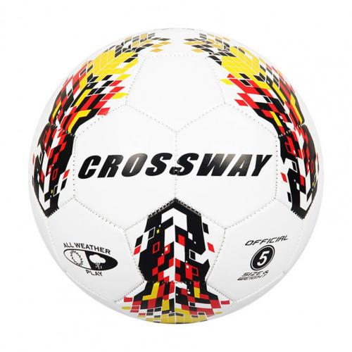 Kreuzung FußBall Hohe Elastizität Tragen-Beständig PVC Standard Größe 5 FußBall Regelmäßige Wettbewerb FußBall Ball für FußBall Spiel: Gelb