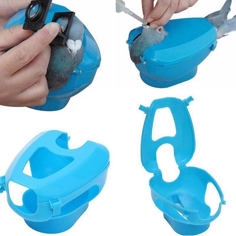 1Pc Racing Pigeon Holder For Injection Feeding Vaccination Bird Mount Supplies P4J1