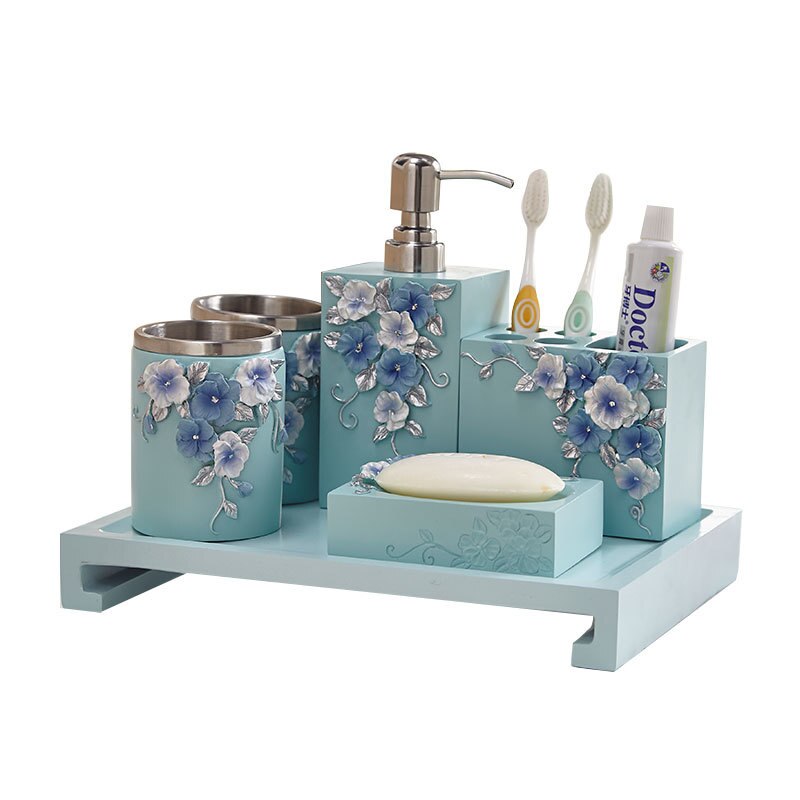European-style bathroom five-piece bathroom suppli... – Grandado