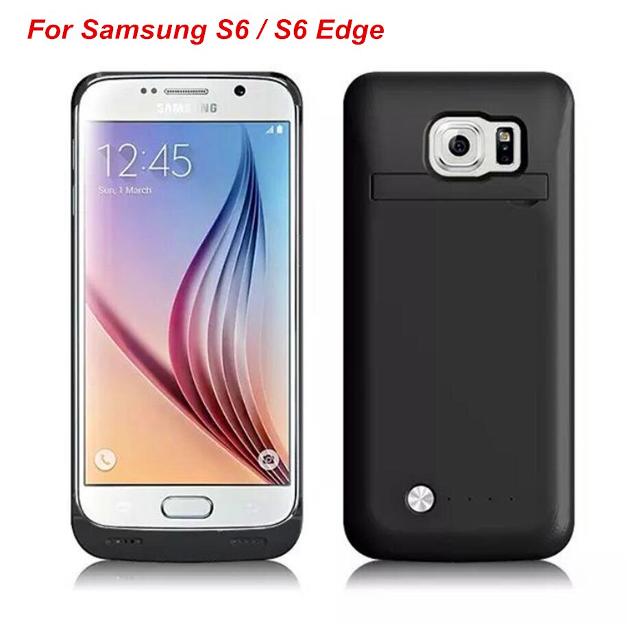 Funda de batería para Samsung Galaxy S6, S6, Edge, S9, S8 Plus, funda suave de TPU con carga para teléfono, funda de batería para Samsung Note 8, Note 9