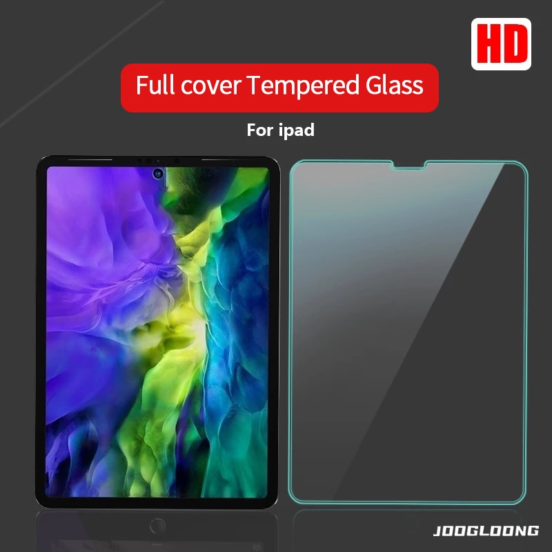 Protector de pantalla de vidrio templado para Ipad Pro 11, 10,5, 9,7, 6th, 10,2, 7ª generación, película protectora para iPad Mini 5 Air 4 3 2