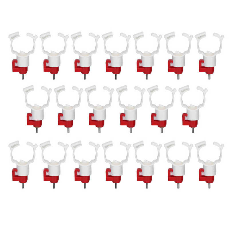 Kip Waterer Tepels Roest Proof Gevogelte Waternippels Voor Boerderij Voor Kip