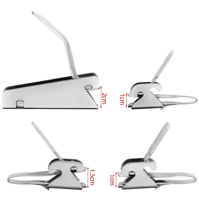 Rustfritt stål melon frø skall nøtter åpner tangklemme pistasj valnøtt furu åpner solsikkefrø skreller kjøkkenverktøy