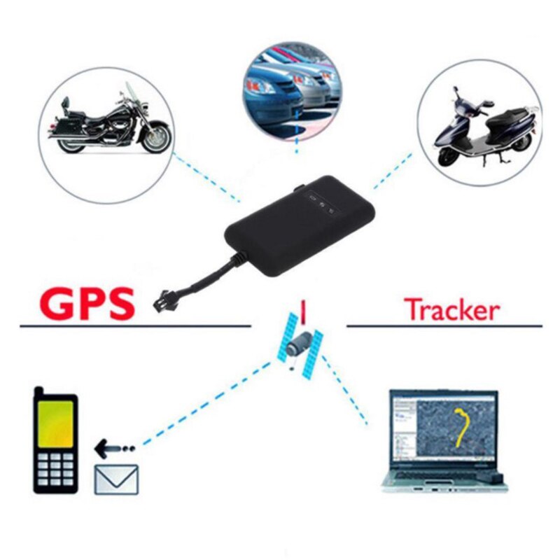 1Pc Auto Tracker Gps Voertuig Tracker Real Time Locator Gsm Auto Anti