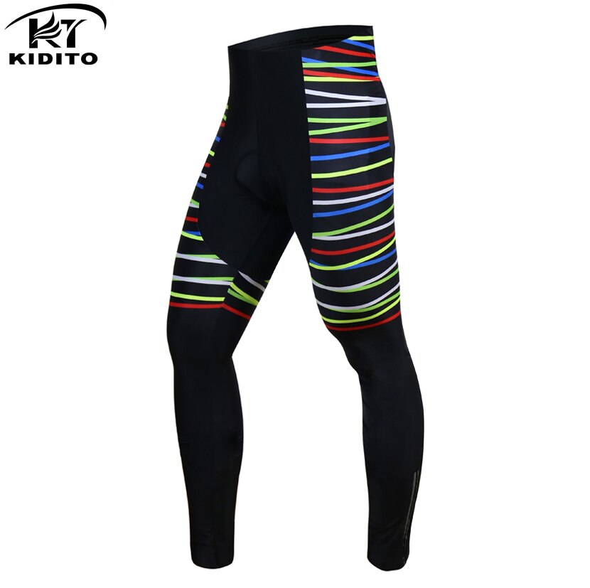 Kiditokt pro schokbestendige fietsbroek herfst fietsbroek met 3d gel gevoerde racefietsbroeken voor mtb's: Alleen een broek / Xs