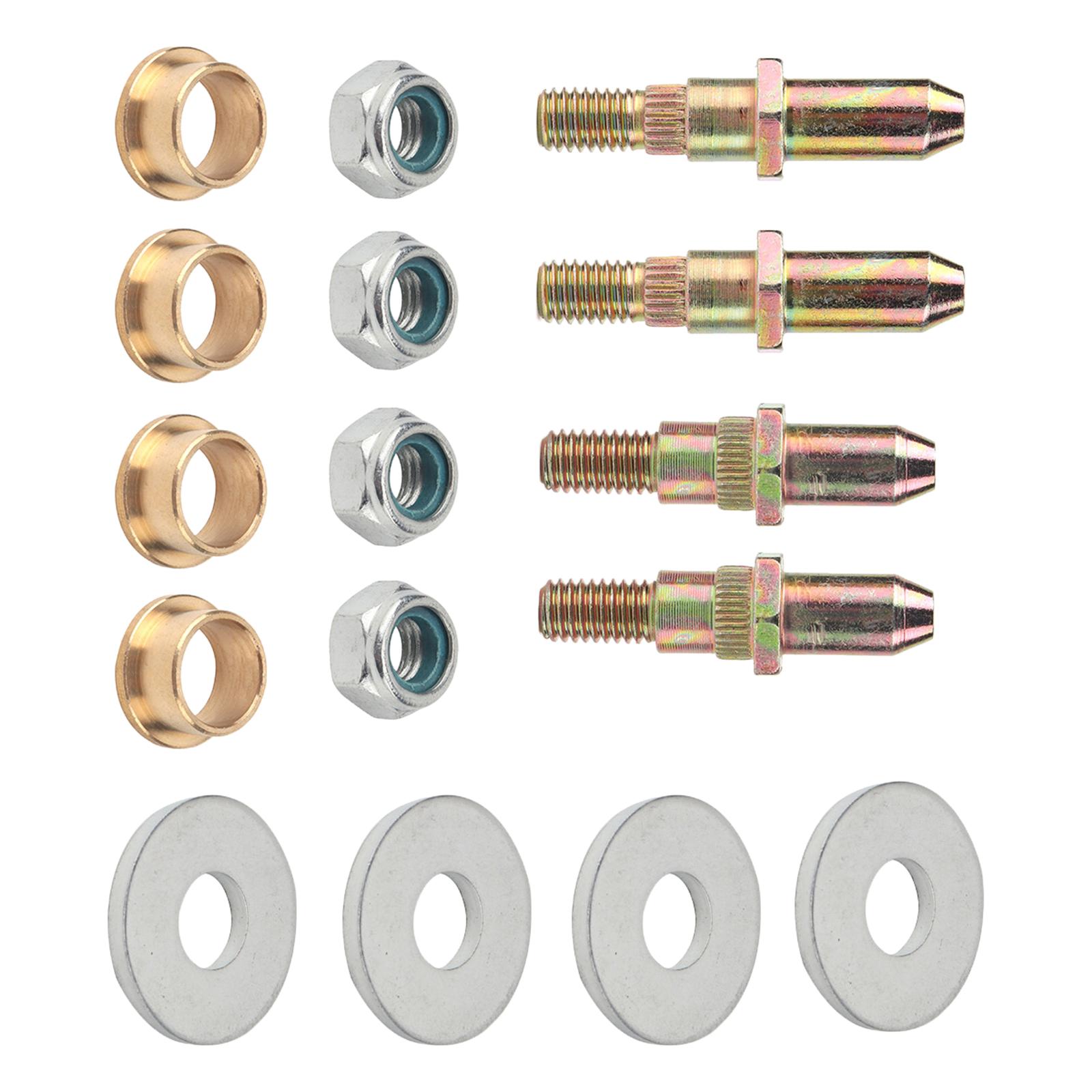 16x Car Door Hinge Pin and Bushing Kit 89025539 19299324 Ck99+ 38453 for GMC Sierra Yukon SUV Cars Truck