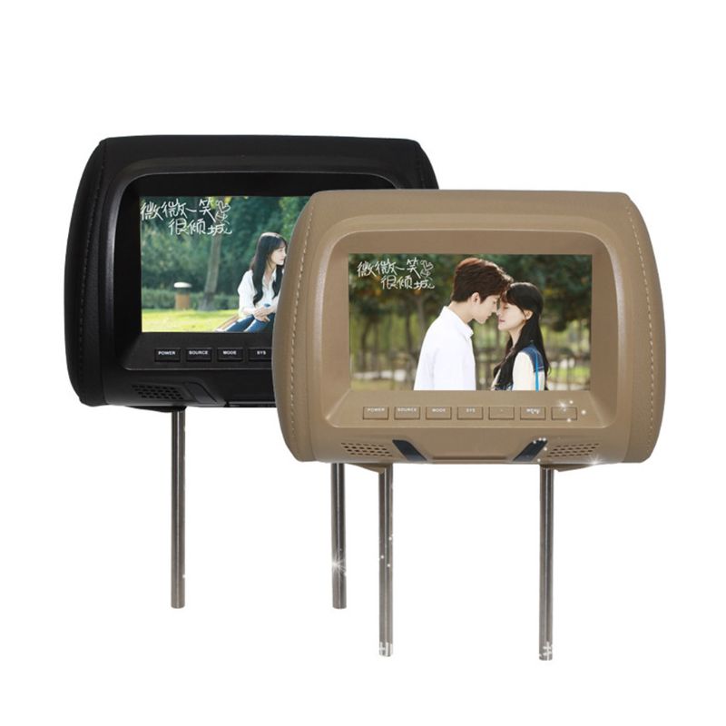 Universele Voertuig Hoofdsteun 1080P MP5 Monitor Verstelbare Auto Mount Multimedia Entertainment Schermen Voor Speler Auto-onderdelen