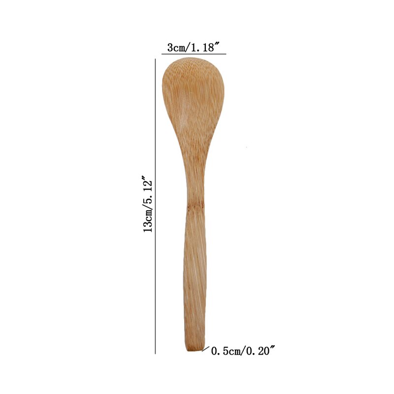 Neue 6 Stck Bambus Holz Löffel Utensil Küche Kochen Werkzeuge