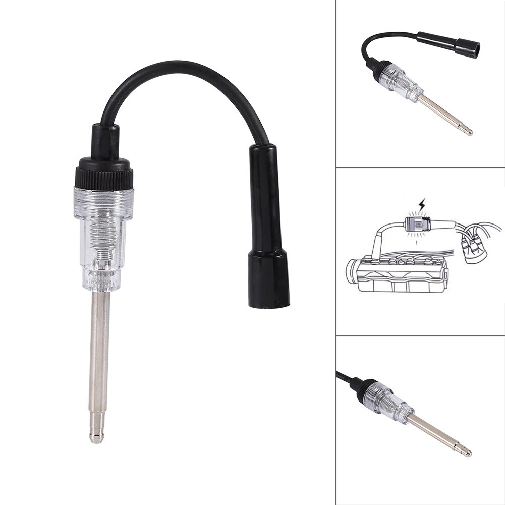 Car Ignition Spark Plug Tester Auto Engine Wire In-line Diagnostic Tool Detector Fool-proof Engine Ignition Spark Tester
