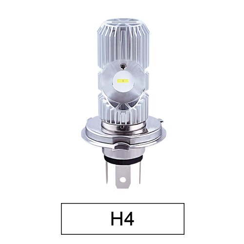 MeeToo-bombillas LED para faro delantero de motocicleta, luces Led de 2400LM, 6500K, 20W, Farol, HS1: L12 h4