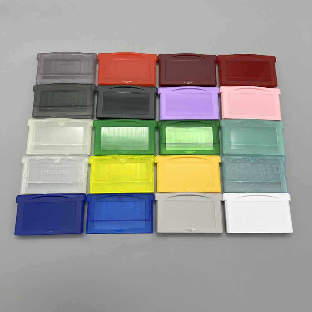JCD-funda protectora para Cartucho de juegos GBA, 1 piezas, , para Gameboy Advance, caja de tarjeta de almacenamiento