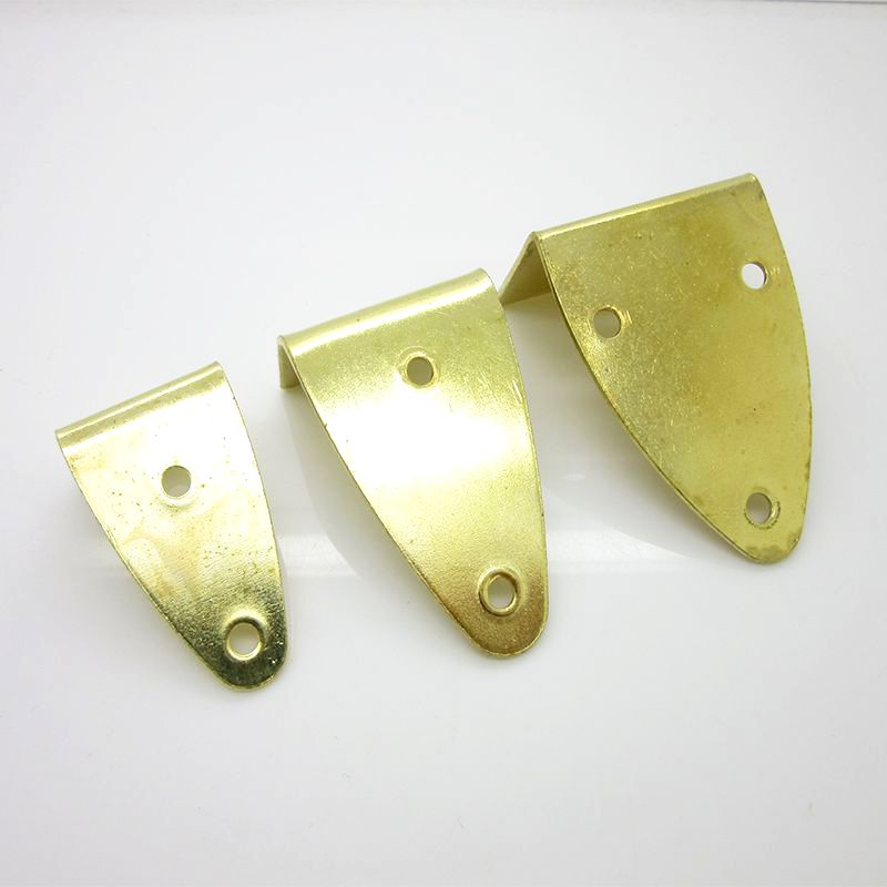 10pcs Gold Angle Iron Shelf Support Furniture Fixture Iron Angle Photo Frame Pinto Picture Frame Photo Frame Accessories