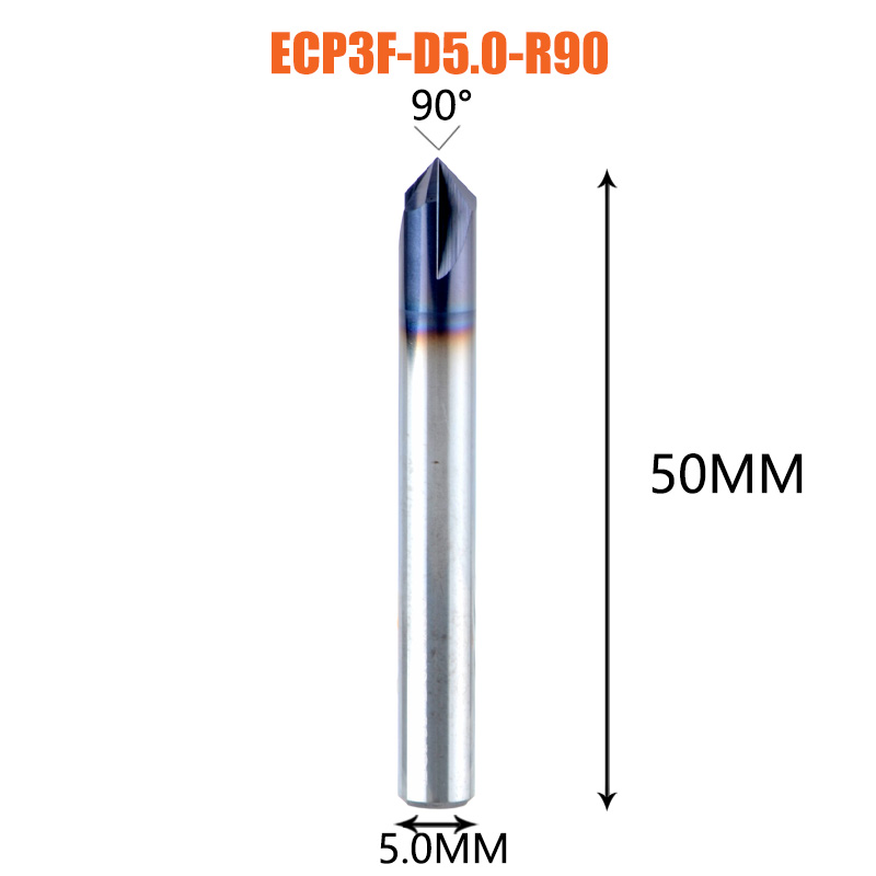 1pc canto arredondamento chanfro fresas 3-12mm rebarbação cnc madeira metal roteador bit chanfradura fresa canto redondo sobre bit: 32mm