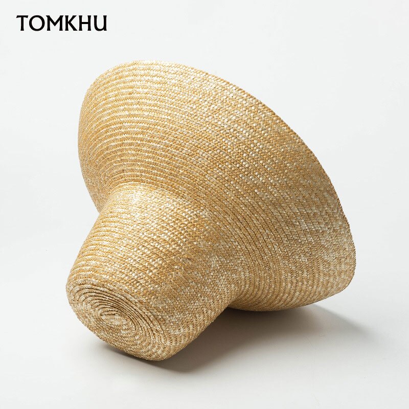 Zomer Populaire Lamp Vorm Zonnehoed Voor Vrouwen Grote Brede Rand Strand Zonnehoed Dames Hoge Top Strohoed uv Bescherming Chapeu Cap