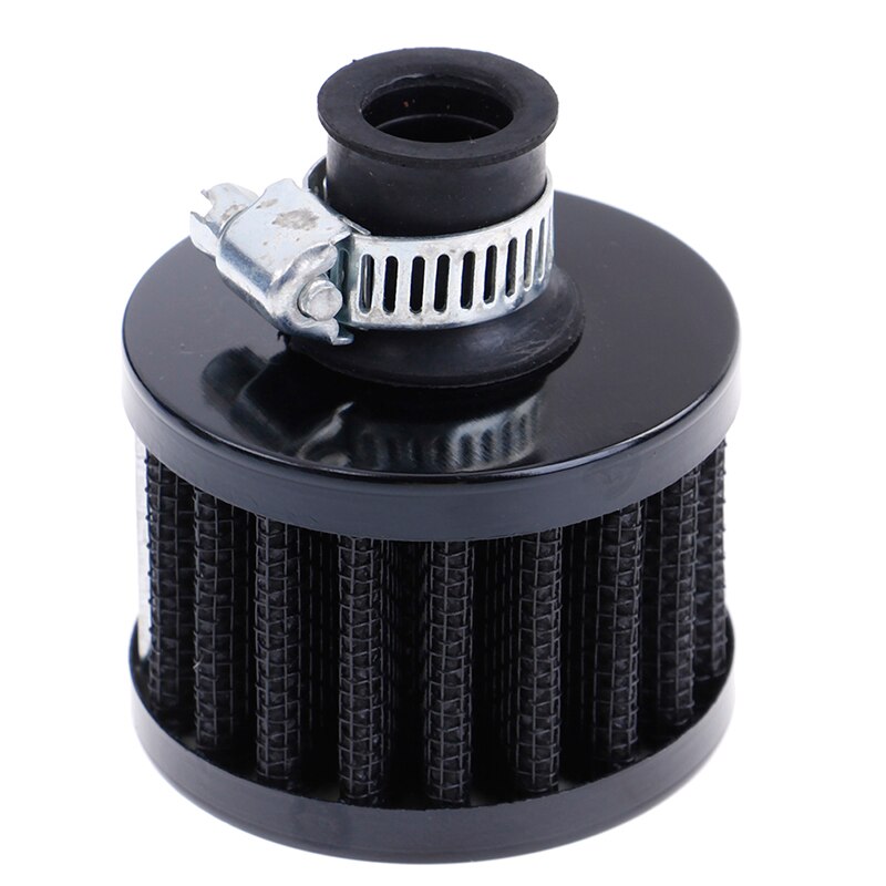 Durchmesser 12mm Auto Luft Aufnahme Kleine pilzkopf luftfilter geändert kleine luftfilter Schnittstelle motorrad luftfilter: Schwarz