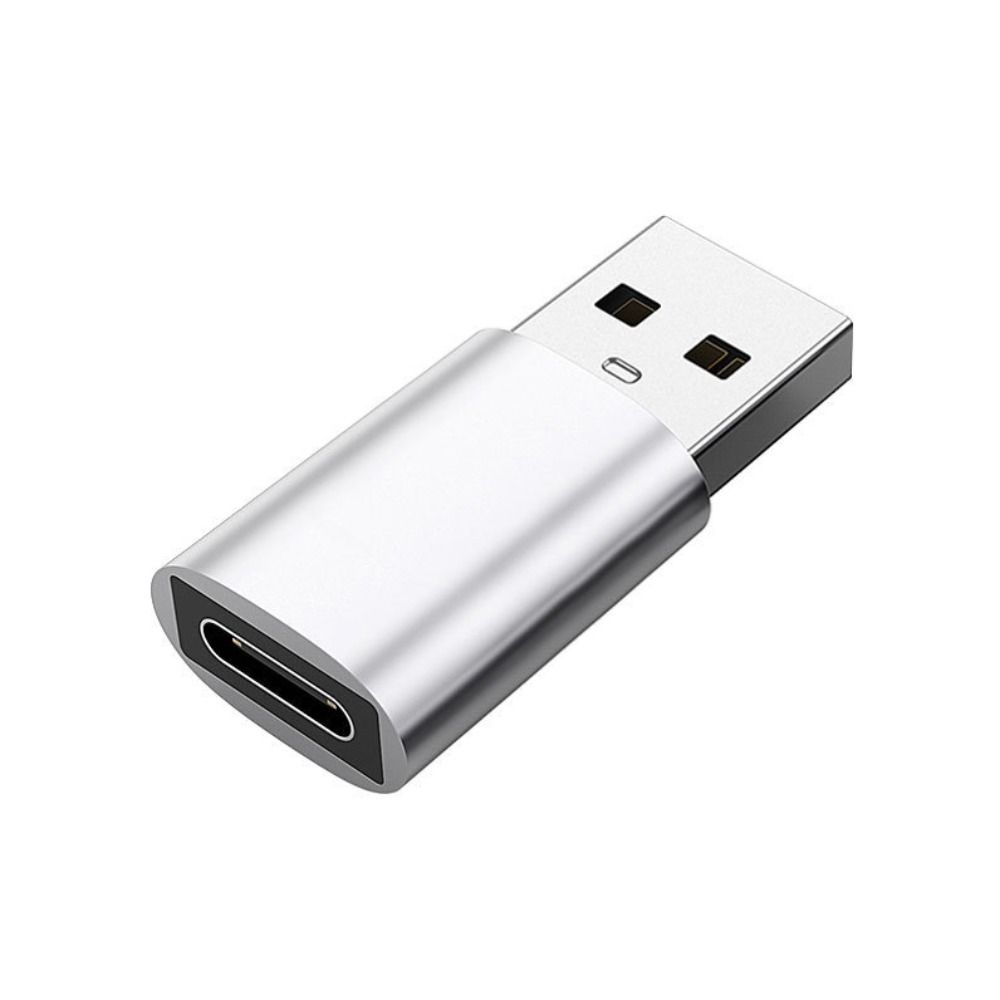 Type-c female, type-c naar usb-adapter, telefoonadapter, usb 3.0 male, usb naar type-c-converter, converter, snelladen: Groente
