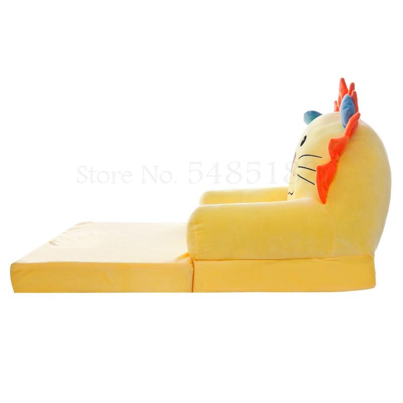 Tegneserie sammenleggbar barnesofa baby læring stol lat sofa barnehage gutt og jente krakk avtakbar og vaskbar