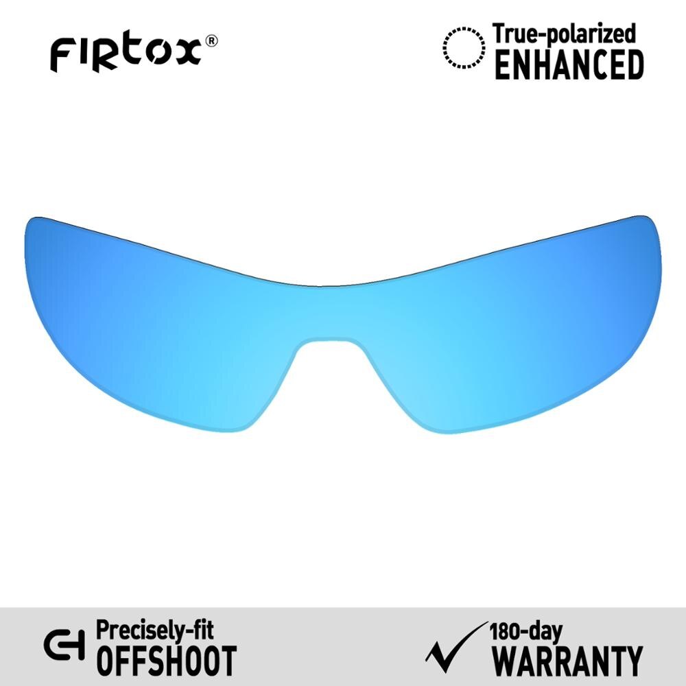 Firtox true  uv400 polariserte linser erstatning til oakley avlegger  oo9190 solbriller (kun kompatibel linse) - flere farger: Blåpolarisert