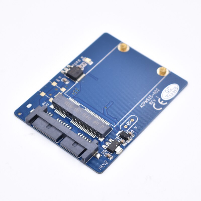 Msata ssd para 1.8 "micro sata conversor cartão micro sata para mini adaptador sata