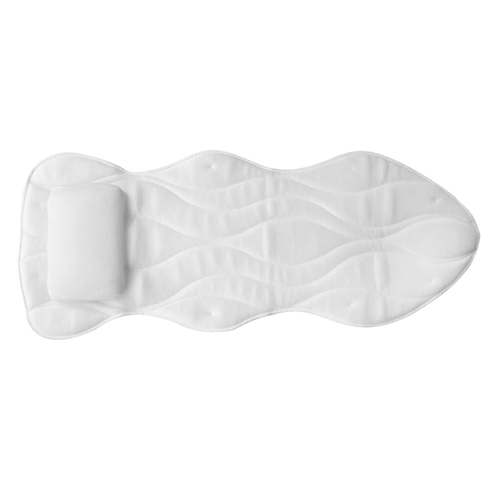 Badkudde spa duschmadrass pvc med kudde stor halksnabb snabbtorkande helkropp supertjock för vuxna sugkopp hem