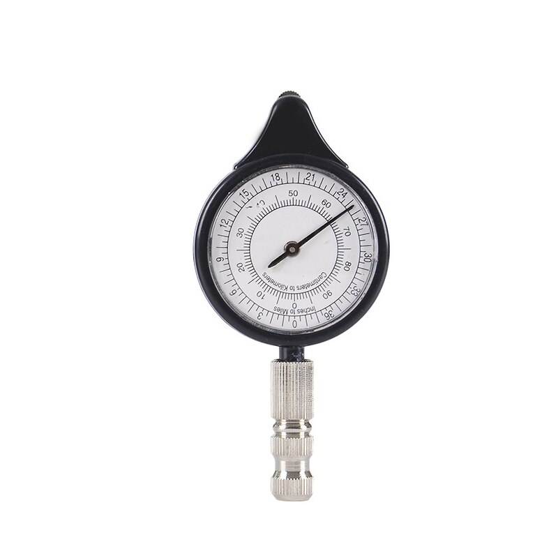 Kaart Multifunctionele Curvimeter Kaart Meten Gauge Draagbare Duurzaam Outdoor Klimmen Wandelen Apparaat: white