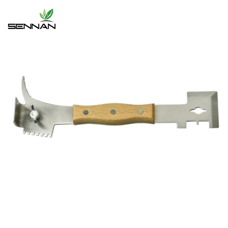 SenNan 1Pc Multi-functional Beekeeping Tool Flow Hive Tool Bee Practical Beekeeping Scraper Beekeeping Equipments