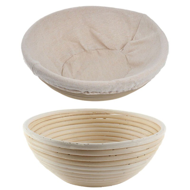 Oval Rattan Bread Proofing Basket Natural Rattan Wicker Woven Dough Fermentation Sourdough Banneton Bread Basket