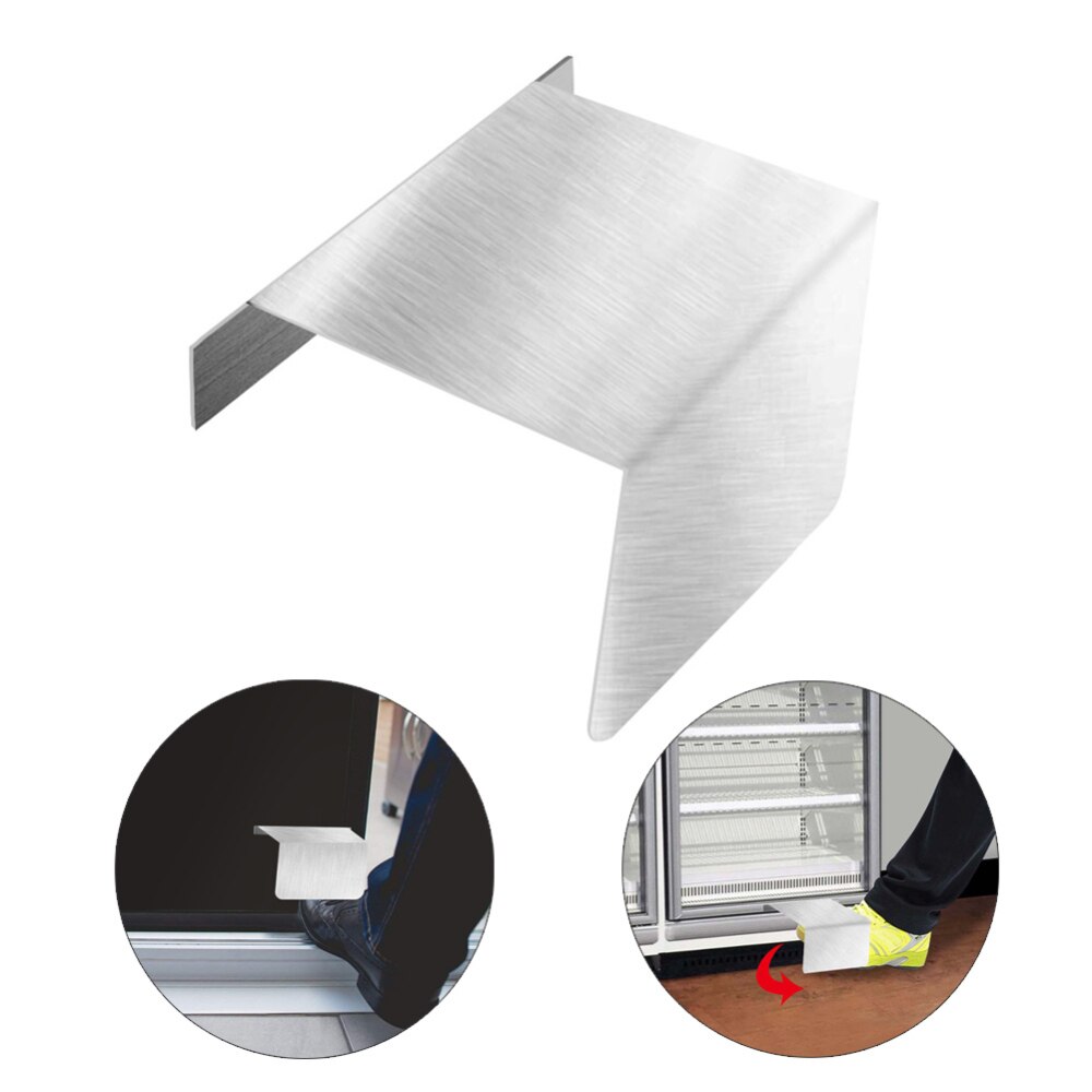 Hands Free Foot-operated Door Opener No Touch Open Tool Door Alloy Hygienic Sanitary Floor Handle Easily Open Doors