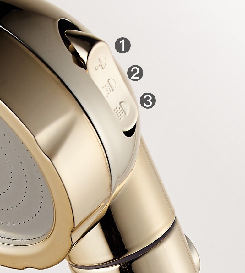 The Misugi - 3 In 1 High Pressure Showerhead Household Shower accessories for home material bathroom showerhead