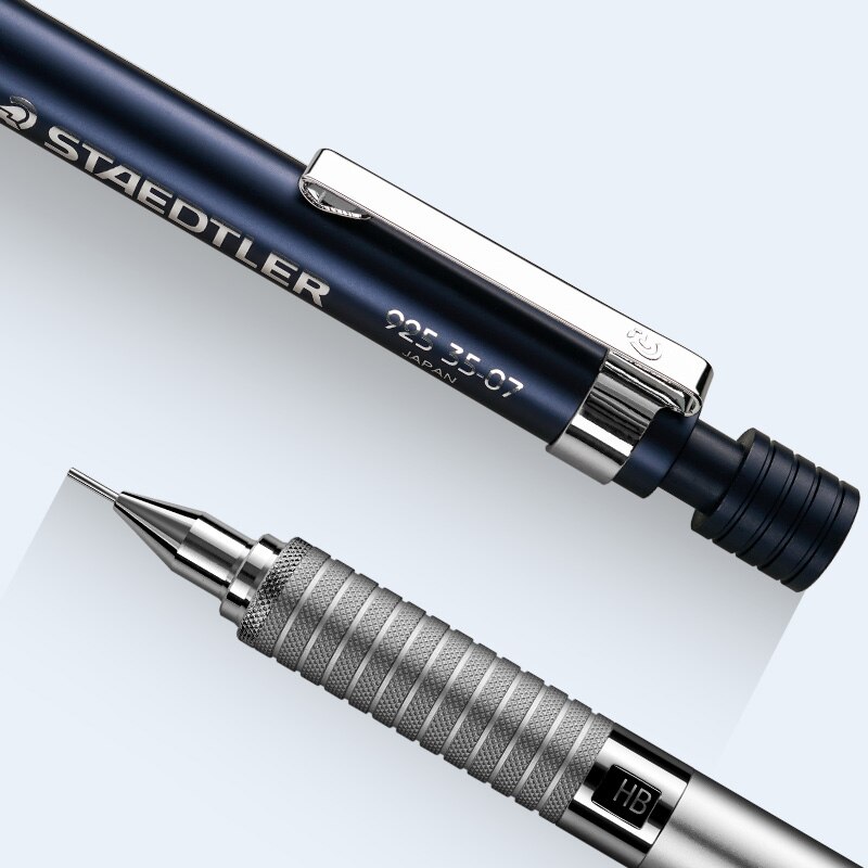 Lápiz automático Staedtler 925 Series 25 | 35 lápiz de dibujo de lápiz movible de centro de gravedad bajo de varilla de Metal