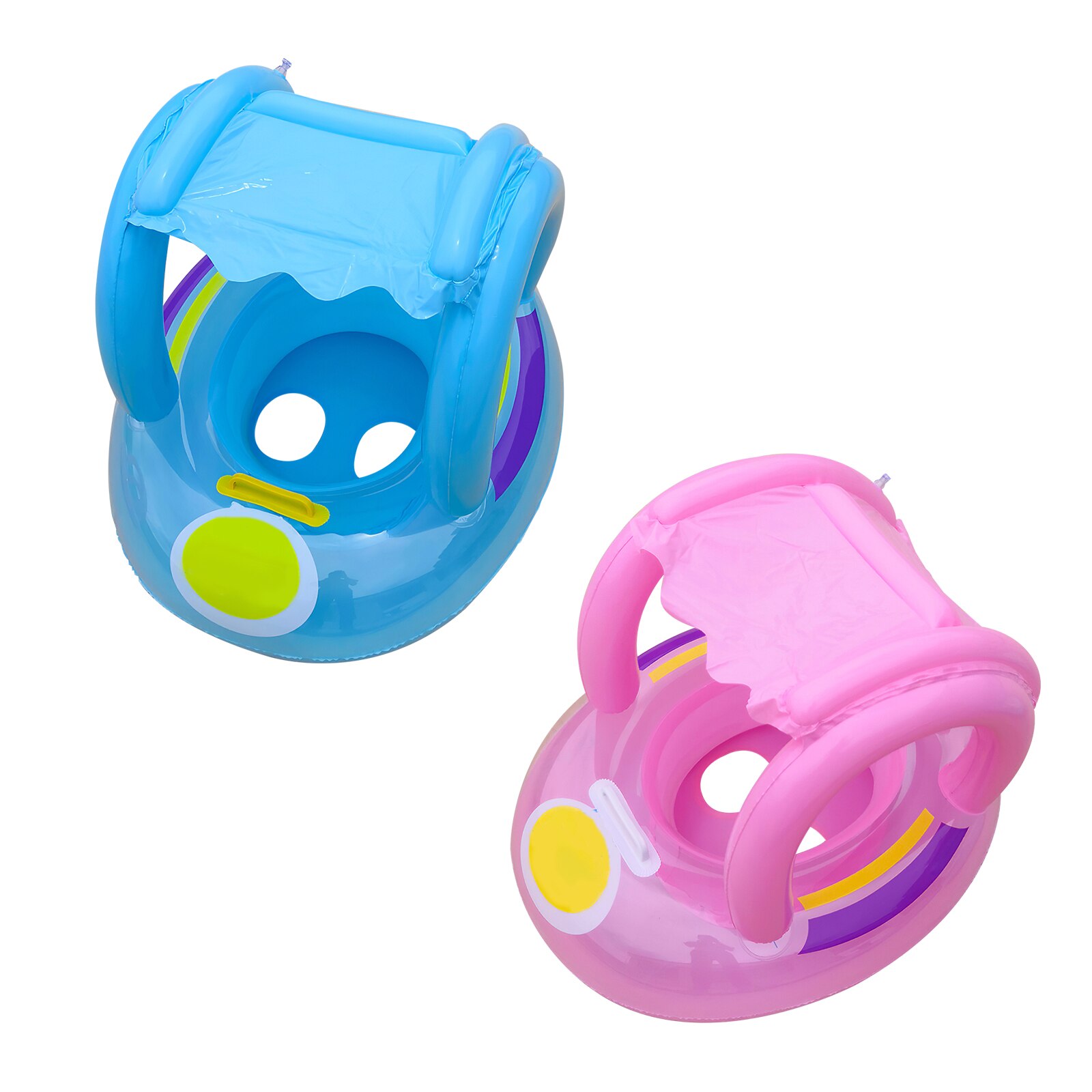 draussen Aufblasbare Schwimmen Schwimmer Schwimmen Ring Einfach Zu Bedienen Schattierung Baby Flotation Sitz Sicherheit Schwimmbad schweben