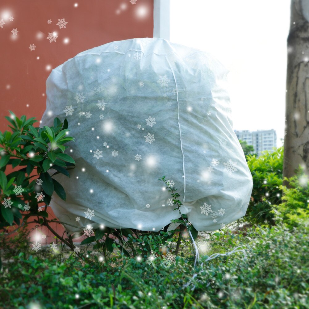 Tuin herbruikbare warme hoes boom struik plant beschermzak vorstbescherming tuin winterbescherming tegen scheuten kronen plant