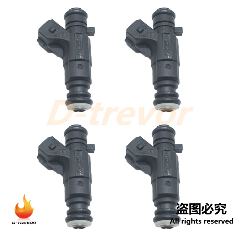 4Pcs Fuel Injectors 0280156171 for Wuling Sunshine 474 Changan Star