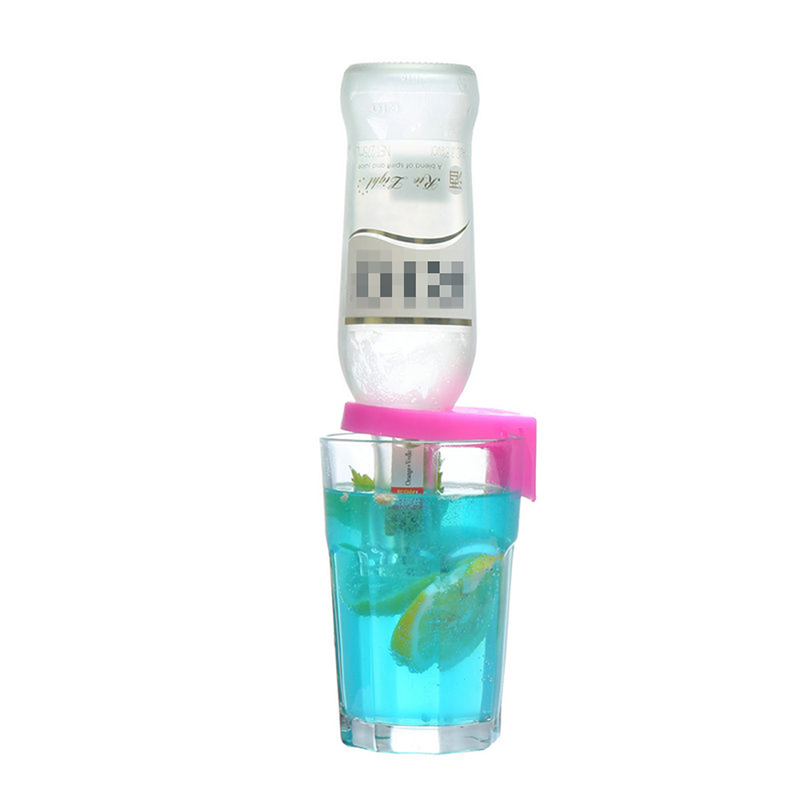 Hebilla de plástico para botella, accesorios de cocina para Bar, cóctel de cerveza, Clips para bebidas, accesorios para vino, Bar, 1 ud.