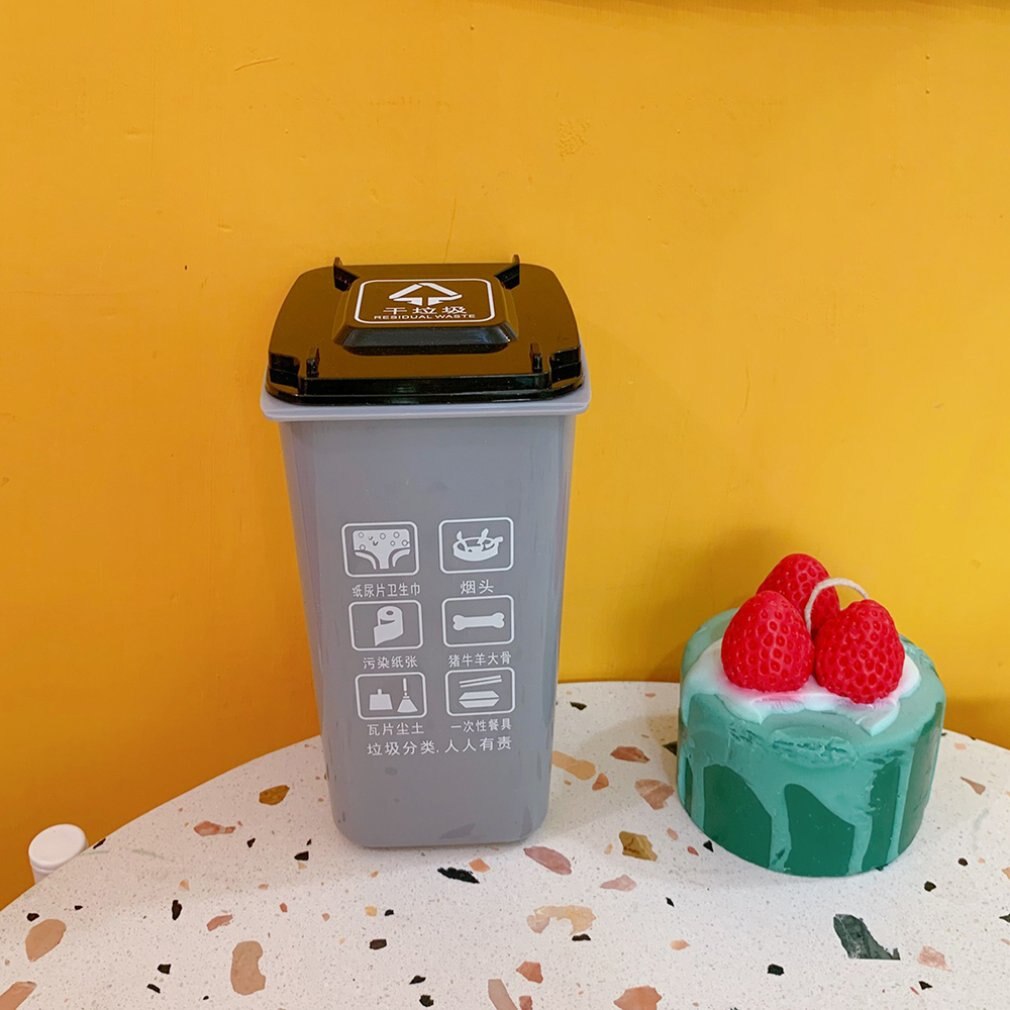 Garbage Sorting Bucket Puzzle Early Education Toy Classification Trash Can Student Pen Holder Storage Bucket: Default Title