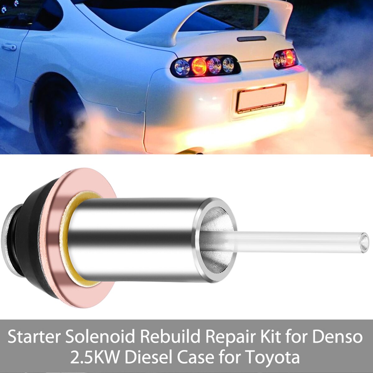 Denso Starter Solenoid Repair Rebuild Kit Contacts Parts Fit For Toyota Subaru