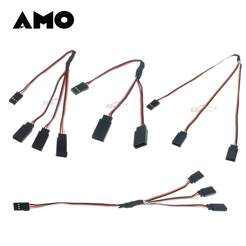 RC Auto Fernbedienung Modell Autos 15/20/30CM 2-in-1 3-in-1 Y Kabel Servo Verlängerung Kabel Verbindung Linie