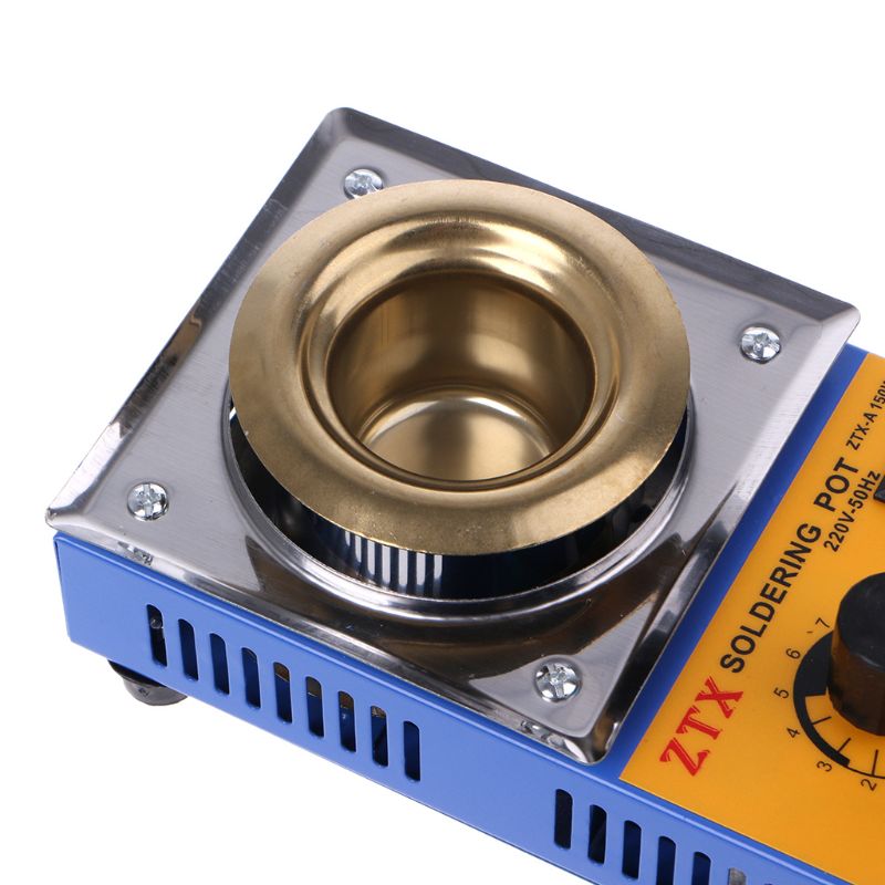 150W Temperature Controlled Soldering Pot Melting Tin Pot Tin Cans With EU Plug
