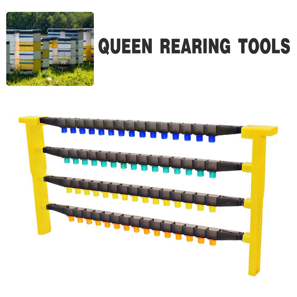 JZ BZ Frame Beekeeping Kit Queen Rearing System Plastic Queen JZ BZ Frame Kit With JZBZ Bar Cell Holder Beekeeping Equipment