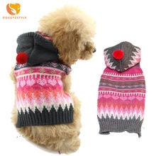 Kerst Sneeuwvlok Hond Trui Winter Warme Hond Jas Kleding Puppy Kat Hoodie Voor Kleine Middelgrote Honden Doggyzstyle