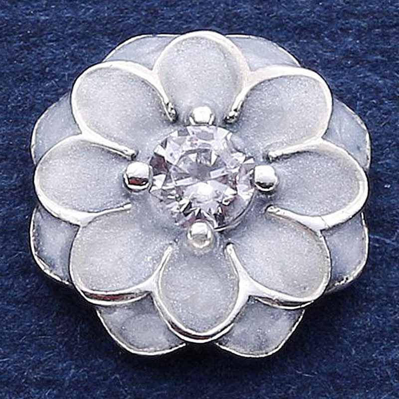 Starry Night Angel Daisy Flower Blooming Dahlia Element Floating Petite Charm Fit Bracelet Diy 925 Sterling Silver Bead: 51