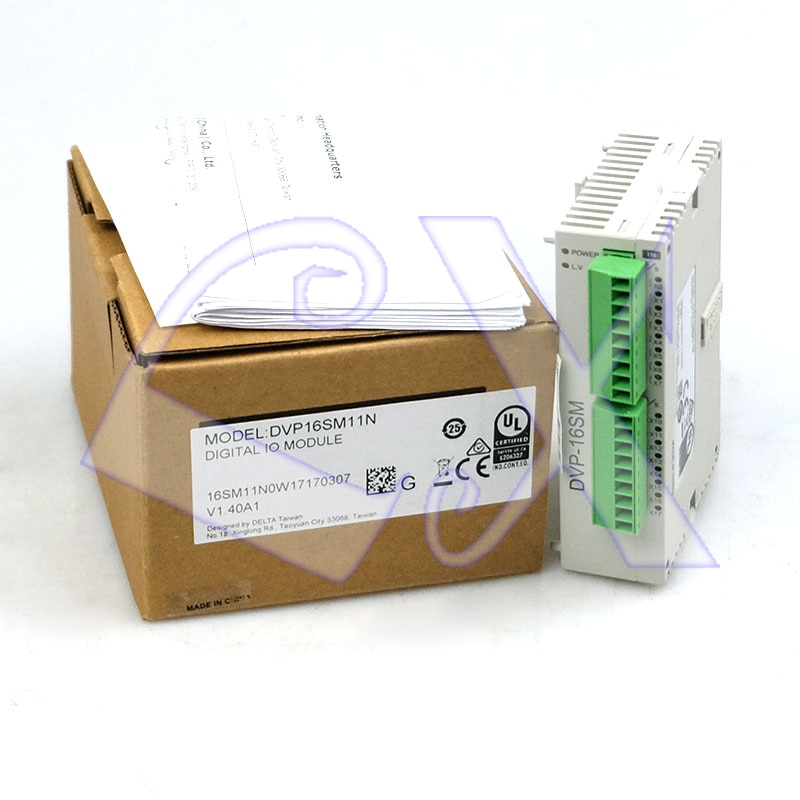 opprinnelig delta dvp 16 sm 11n plc kontrolleren  dc24v 16di digital modul