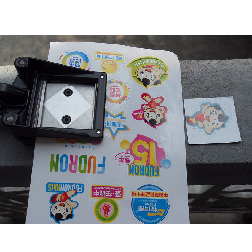 Estudio fotográfico/hogar estándar grande 2 "Photo Cutter alicates 50*50mm Ángulo Cuadrado cuchillo de corte de papel certificado cizallamiento de imagen