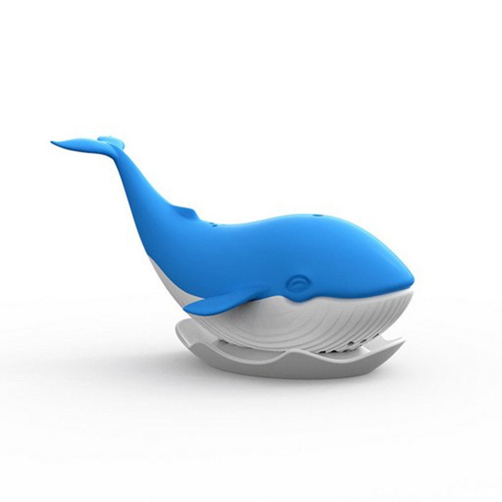 Whale Tea Infuser Whale Tea Bag Tea Strainer Food Grade Silicone Tea Leak Cute Interesting Animal Modeling Tea Maker