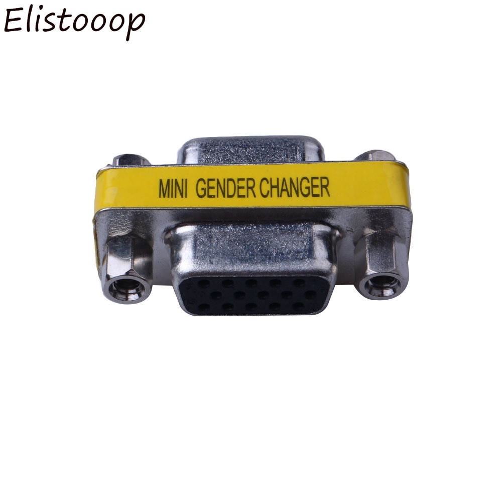 15 pin vga /svga gender converter adapter bender changer adapter converter swap vga honkabel