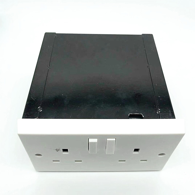 Imitation Double UK Plug Socket Wall Security Secret Hidden Stash Box Covert Diversion Safe